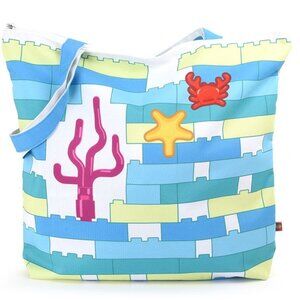 NWT! Exclusive LEGO Beach Bag Tote GWP - Limited Edition